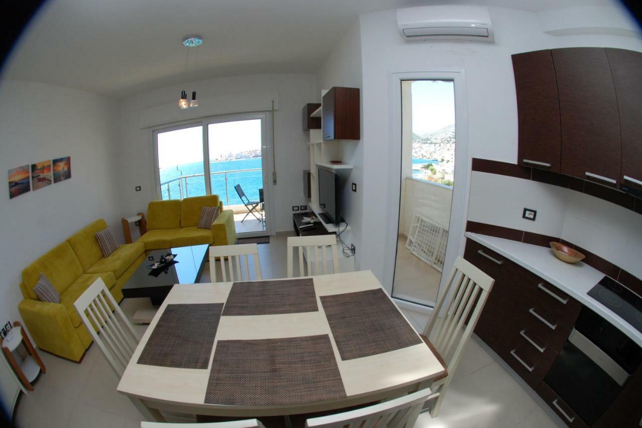 Ferienwohnung Azzura Flats Sarandë Exterior foto